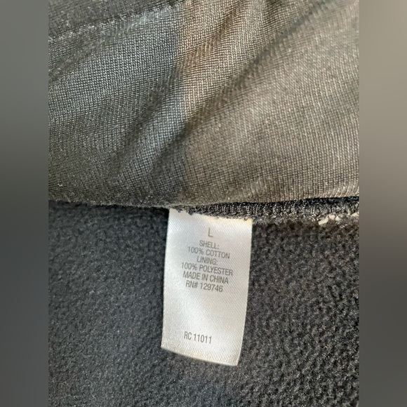 Ridgecut heavy fleece lined jacket Shacket Black and Gray Plaid large - Picture 6 of 13